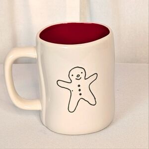 Rae Dunn Dunk It Gingerbread Man Cookie Coffee Tea Cup Mug by Magenta NWOT